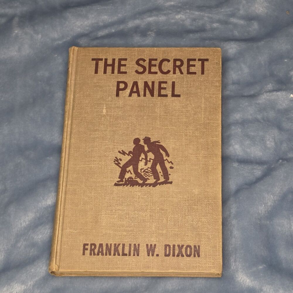 Vintage Hardy Boys #25 The Secret Panel Franklin W. Dixon Grosset & Dunlap
